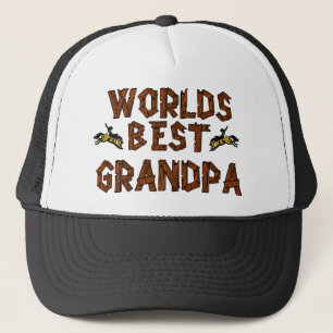 Worlds Best Grandpa Trucker Hat