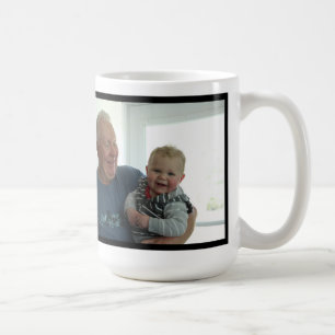 worlds best grandpa with picture coffee mug