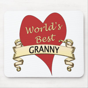 World's Best Granny Mouse Pad