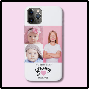 Worlds Best Granny Since Year 3 Photo Cute iPhone 11 Pro Case