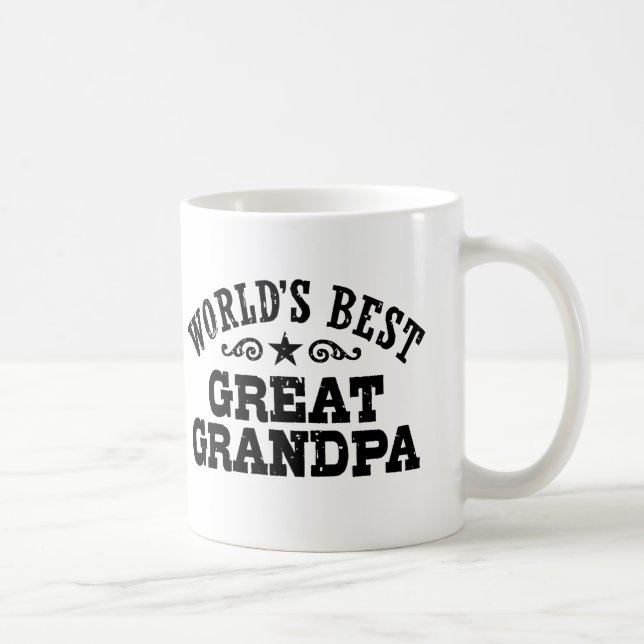 World's Best Great Grandpa Coffee Mug (Right)