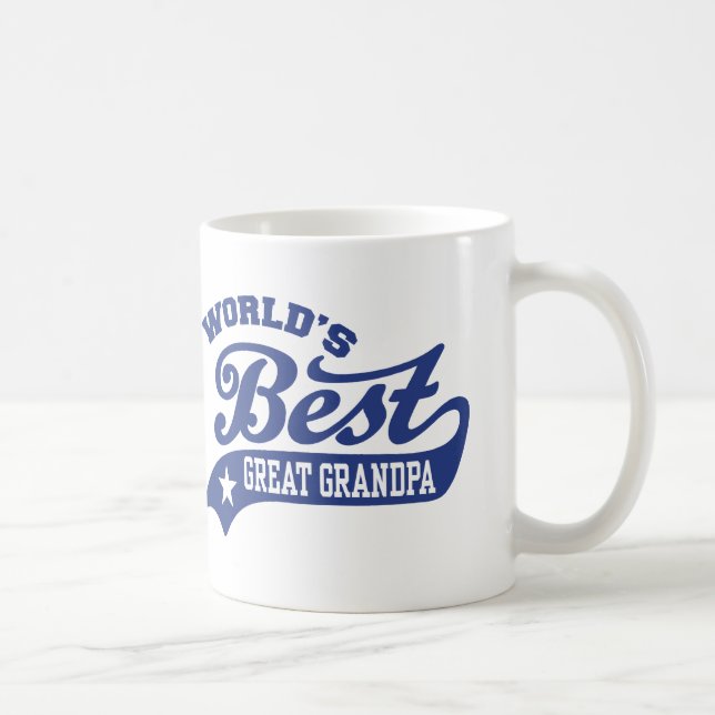 World's Best Great Grandpa Coffee Mug (Right)