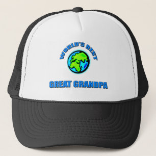 World's Best Great Grandpa Trucker Hat