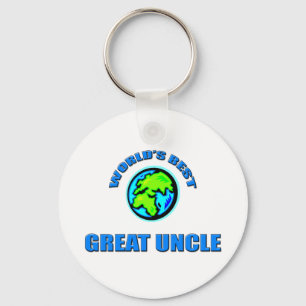World's Best Great Uncle Key Ring