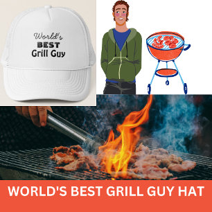 World's Best Grill Guy Quote Men's  Trucker Hat