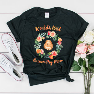 World's Best Guinea Pig Mum T-Shirt