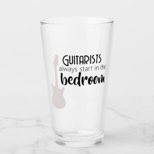 Worlds BEST Guitarist - Personalised Gifts Glass