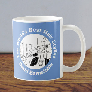 World's Best Hair Stylist to Personalise Coffee Mug