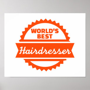 World's best Hairdresser Poster