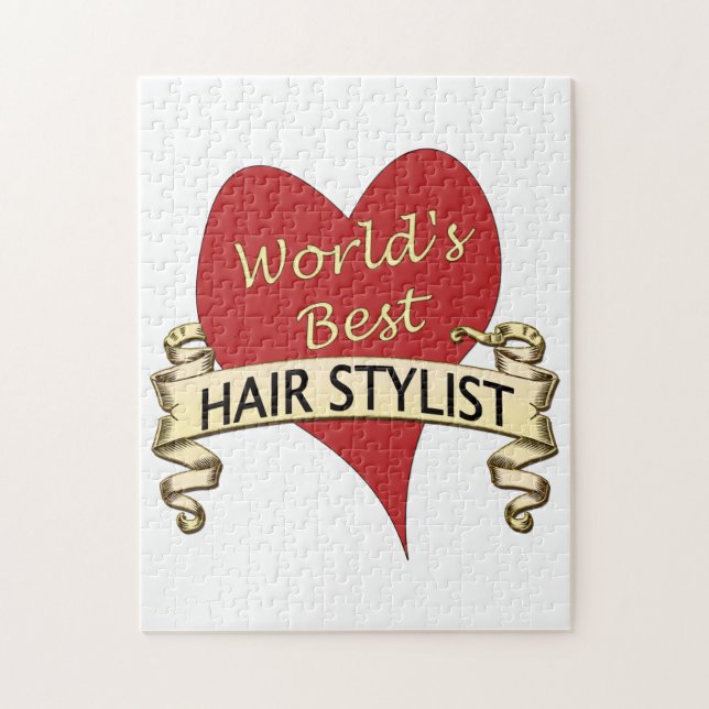 World's Best Hairstylist Jigsaw Puzzle (Vertical)
