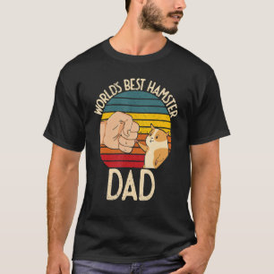 World's Best Hamster Dad Costume For Animal Lovers T-Shirt