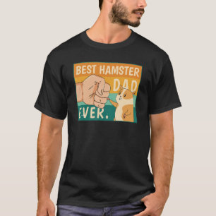 World's Best Hamster Dad Costume For Animal Lovers T-Shirt