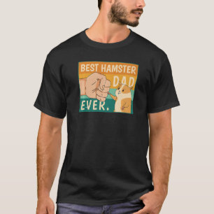 World's Best Hamster Dad Costume For Animal Lovers T-Shirt
