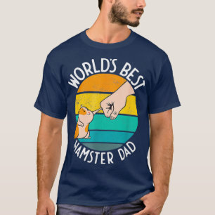 Worlds Best Hamster Dad Design T-Shirt