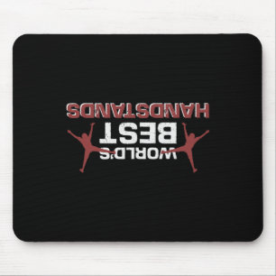 World's Best Handstands Gymnastics Mouse Pad