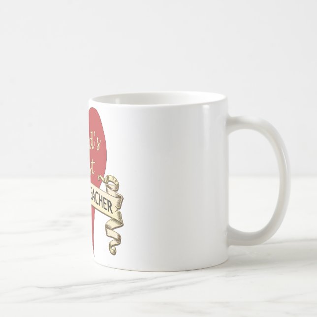 World's Best History Teacher Coffee Mug (Right)