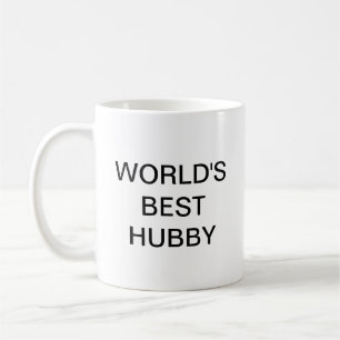 World's best hubby coffee mug