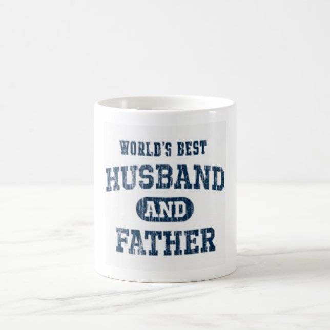 World's Best Husband and Father Coffee Mug (Center)