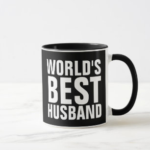 WORLD'S BEST HUSBAND COFFEE MUGS