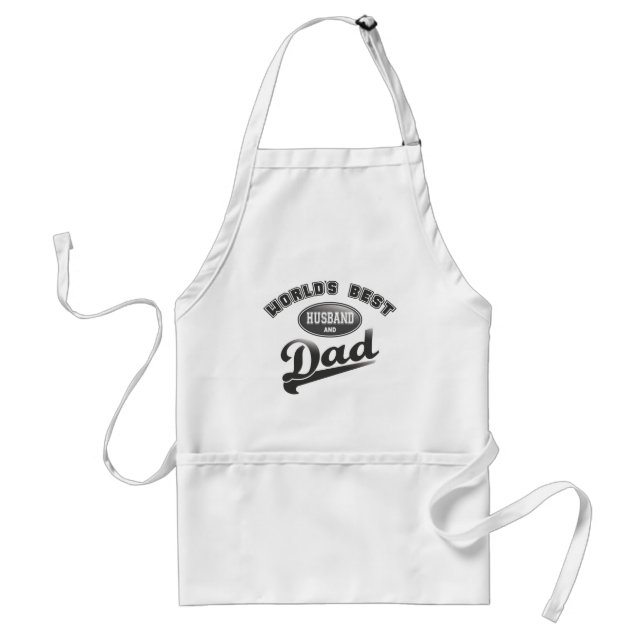 World's Best Husband & Dad Standard Apron (Front)