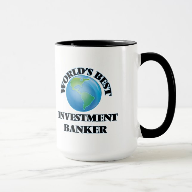 World's Best Investment Banker Mug (Right)