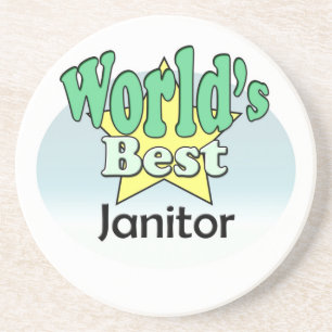 World's best Janitor Coaster
