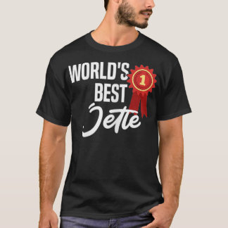World's Best Jette Name Personalised  T-Shirt