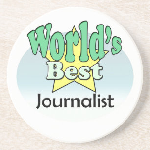 World's best Journalist Coaster