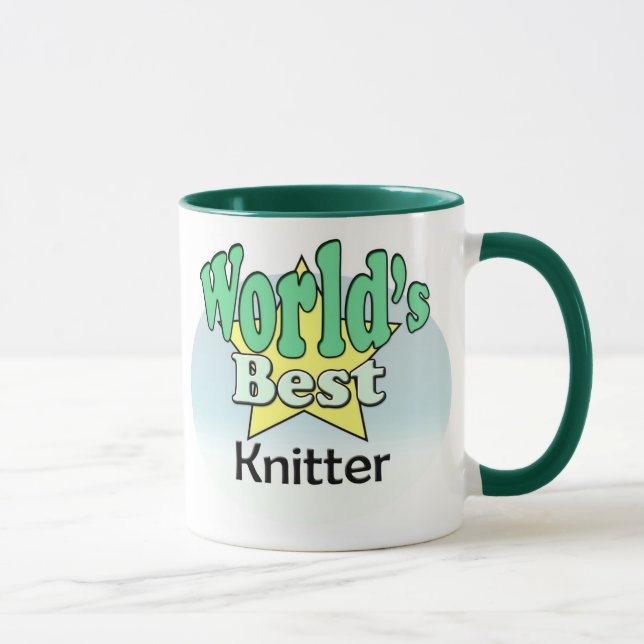 World's Best Knitter Mug (Right)