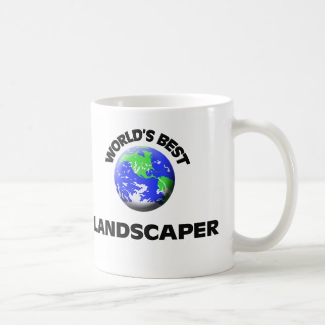 World's Best Landscaper Coffee Mug (Right)