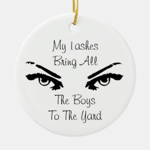 World's Best Lash Technician Ceramic Tree Decoration