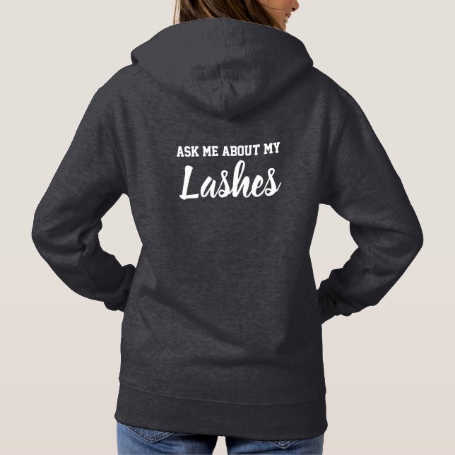 World's Best Lash Technician Hoodie (Back)