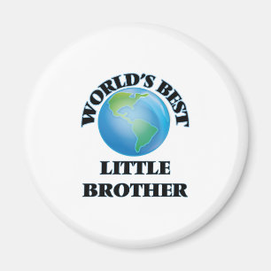 World's Best little Brother Magnet