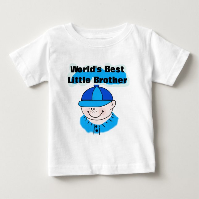World's Best Little Brother Tshirts and Gifts (Front)
