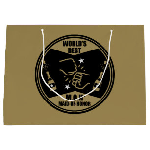 World's Best Maid Of Honour Large Gift Bag