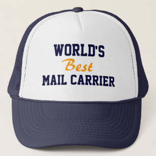 World's best mail carrier cap