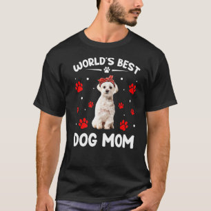 World's Best Maltese Dog Mum Funny Mother's Day T-Shirt