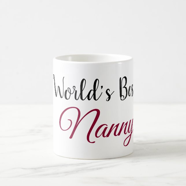 World's Best Mama, Nanny, Nini, Grandma Coffee Mug (Center)