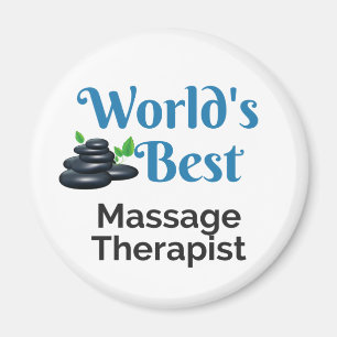 World's Best massage therapist Magnet
