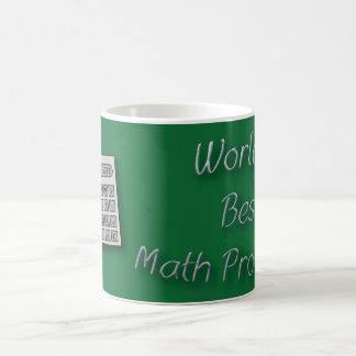 World's Best Math Professor Coffee Mug