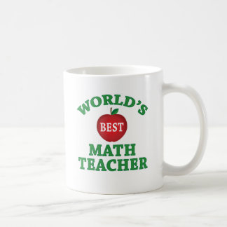 World's Best Math Teacher Coffee Mug