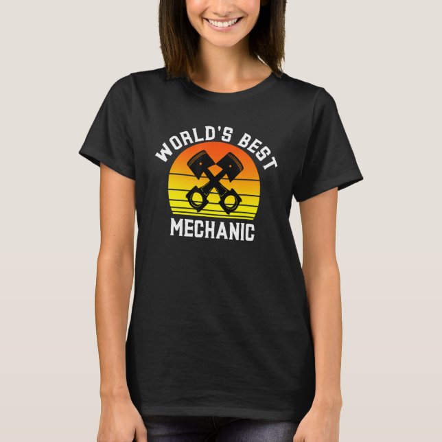 World's Best Mechanic Future Trades Apprentice Wor T-Shirt (Front)