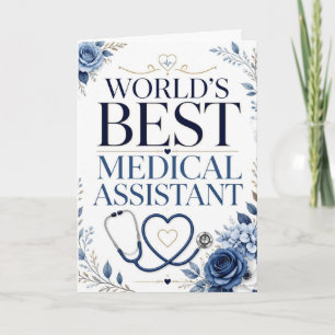World's Best Medical Assistant Appreciation Gift Card
