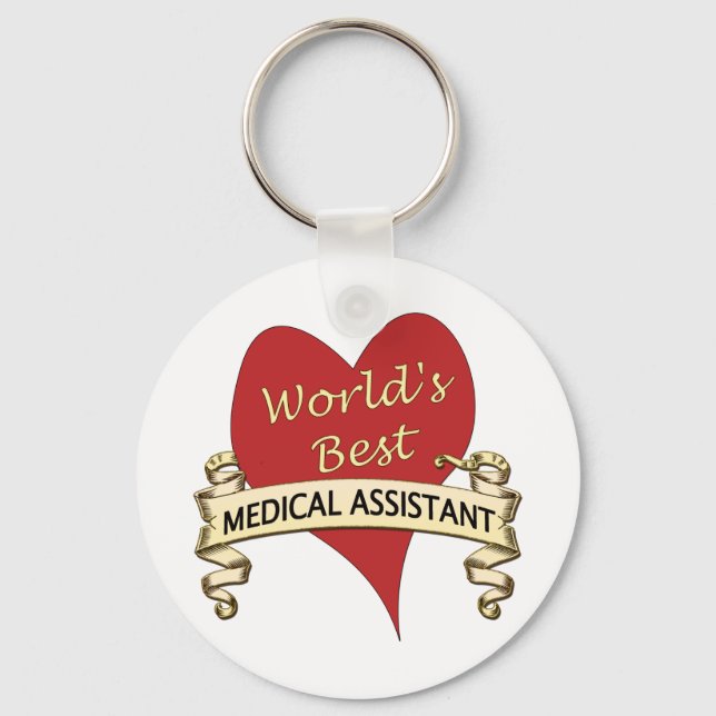World's Best Medical Assistant Key Ring (Front)