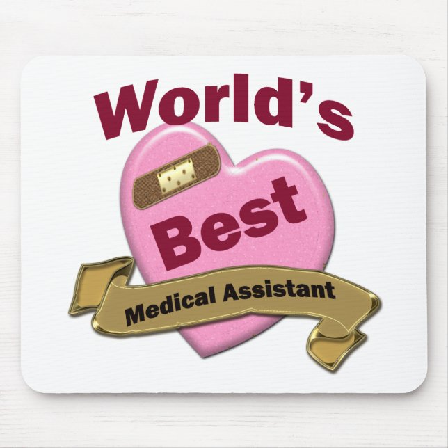 World's Best Medical Assistant Mouse Pad (Front)