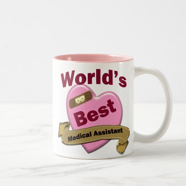 World's Best Medical Assistant Two-Tone Coffee Mug (Right)