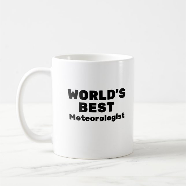 World's Best Meteorologist Coffee Mug (Left)