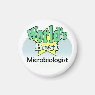 World's Best Microbiologist Magnet