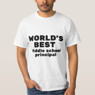 World's Best Middle School Principal T-Shirt