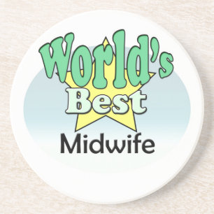 World's best Midwife Coaster